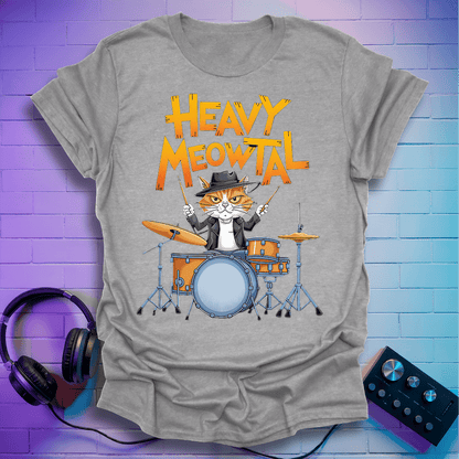 Heavy Meowtal T-Shirt