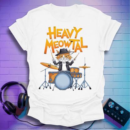 Heavy Meowtal T-Shirt