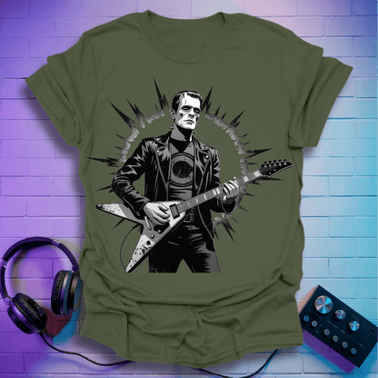 Frankenstein Goes Metal T-Shirt