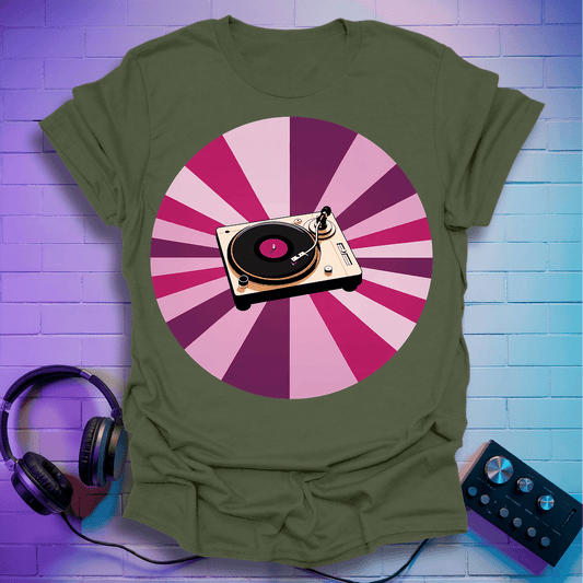 Sunburst Turntable T-Shirt