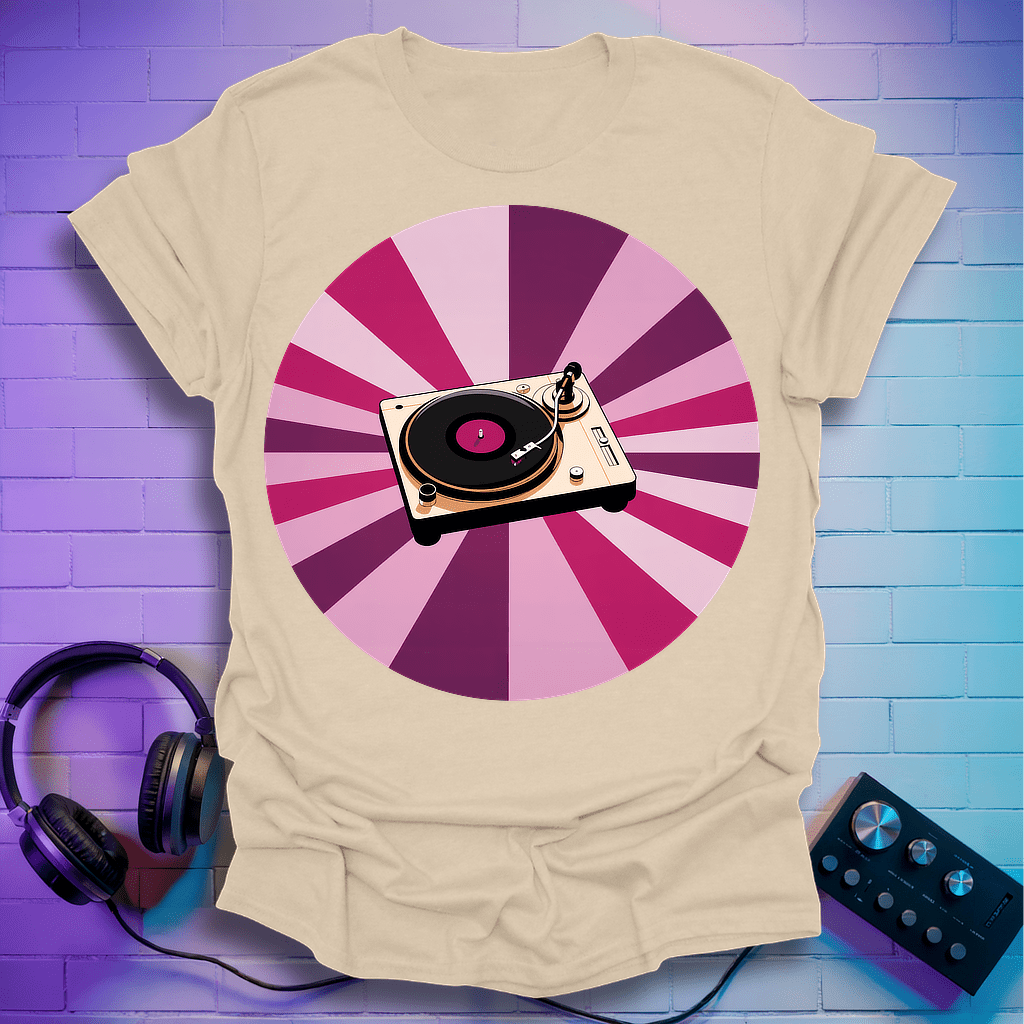 Sunburst Turntable T-Shirt