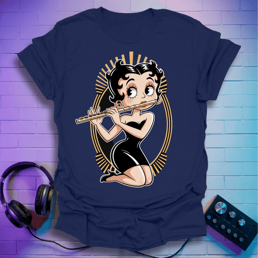 Betty on the Flute T-shirt