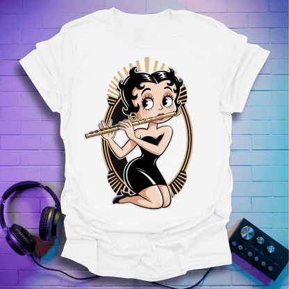 Betty on the Flute T-shirt
