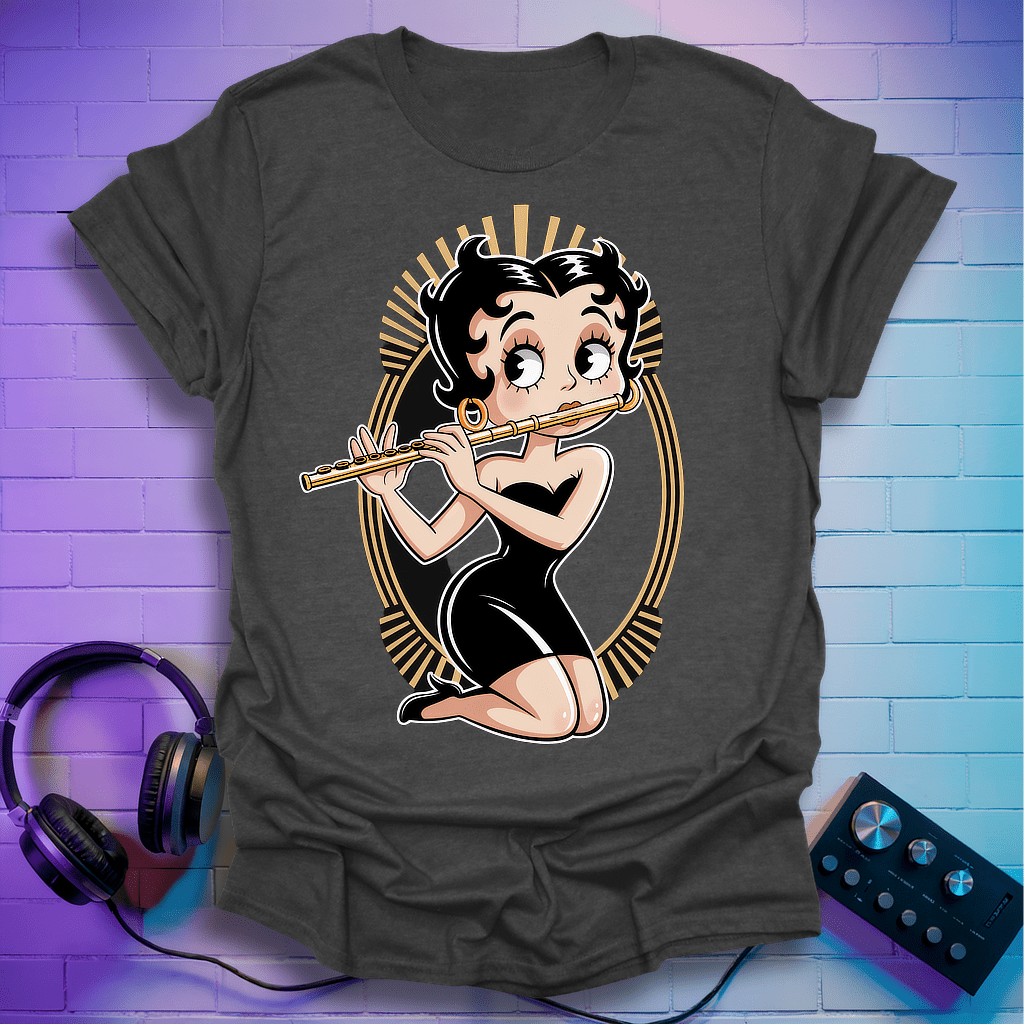 Betty on the Flute T-shirt