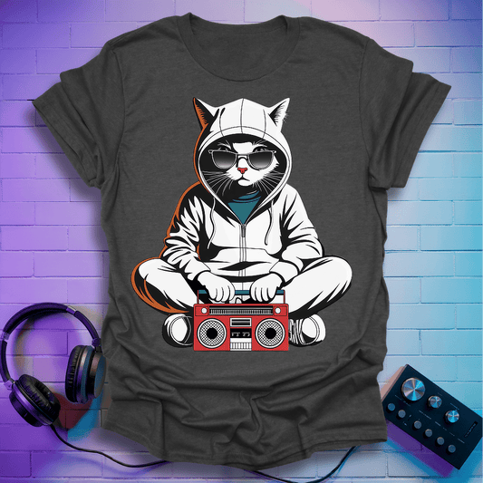 Hoodie Cat T-Shirt