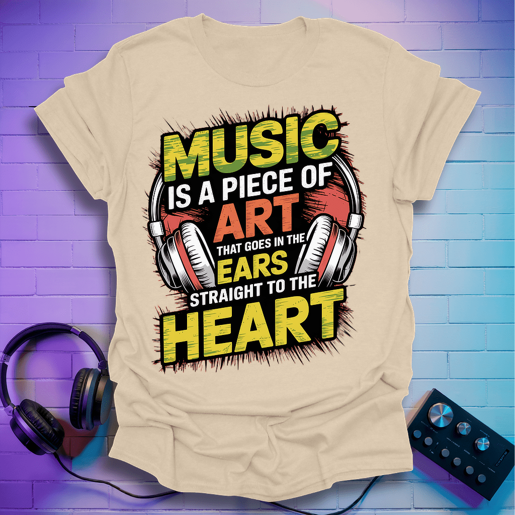Music is Art T-Shirt