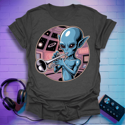 Space Jazz Trumpeter T-Shirt