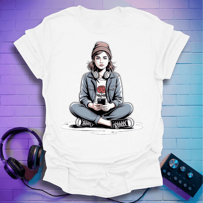 Hipster Girl Vibes T-Shirt