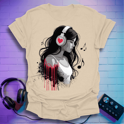 Heartbeats & Headphones T-Shirt