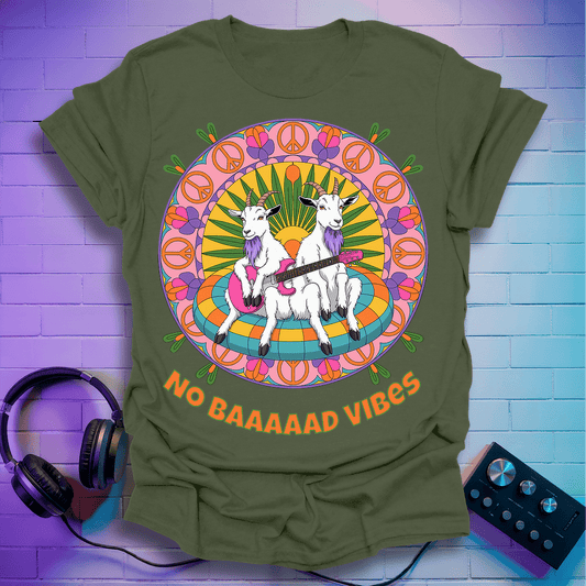 Psychedelic Guitar Goats T-Shirt