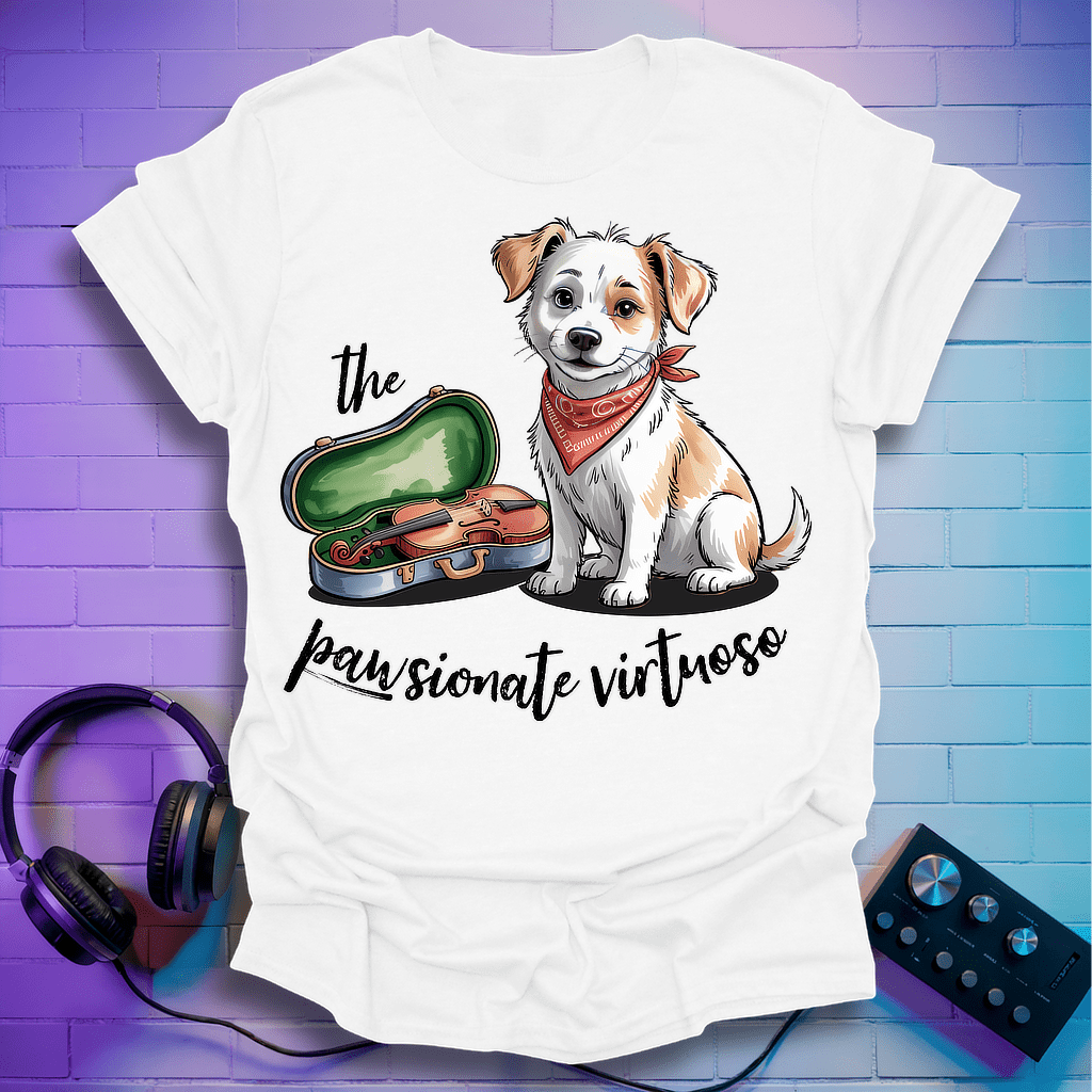 The Pawsionate Virtuoso T-Shirt
