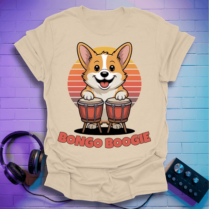 Bongo Boogie Corgi T-Shirt