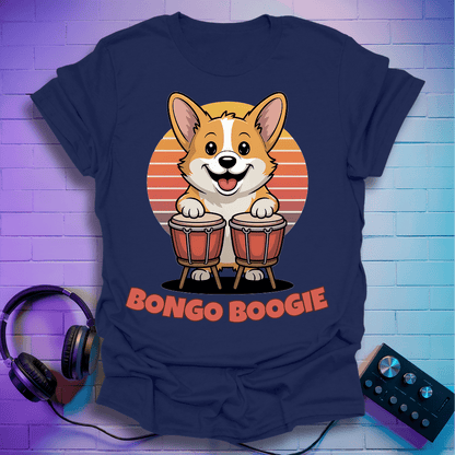 Bongo Boogie Corgi T-Shirt