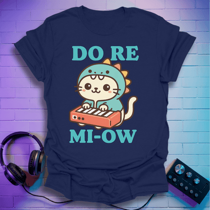 Do Re Mi-Ow Kawaii Cat Music T-Shirt