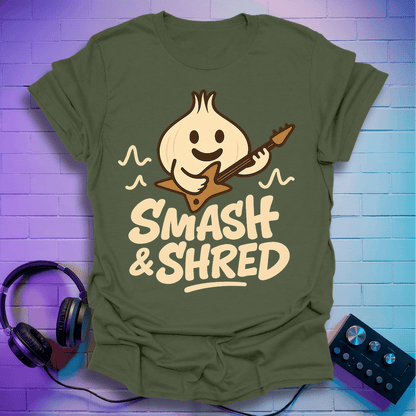 Smash & Shred Garlic Guitar T-Shirt
