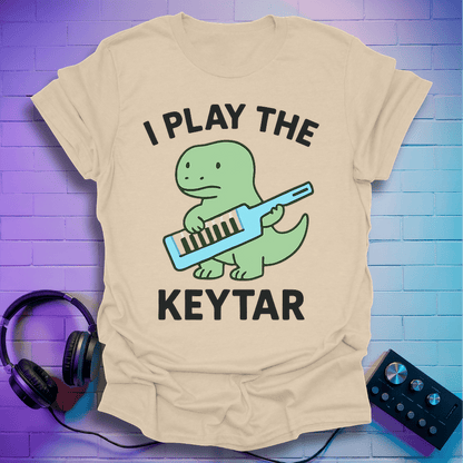 I Play the Keytar Dinosaur T-Shirt