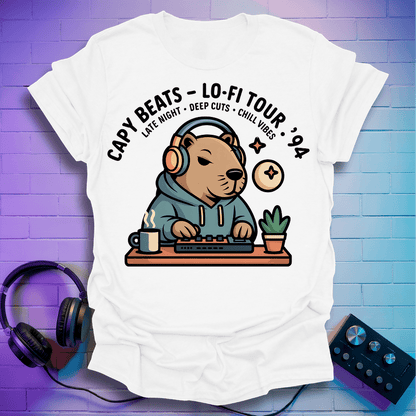 Capy Rodent Beats T-Shirt
