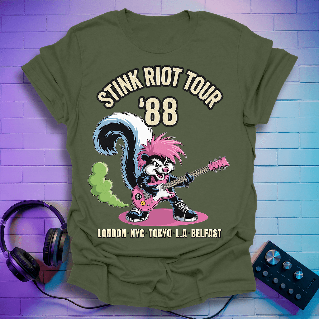 Skunk Punk Riot Tour T-Shirt