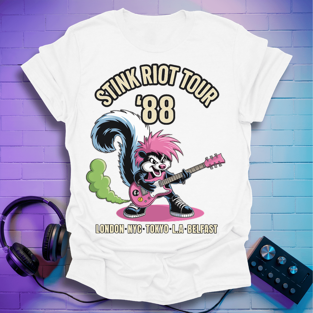 Skunk Punk Riot Tour T-Shirt