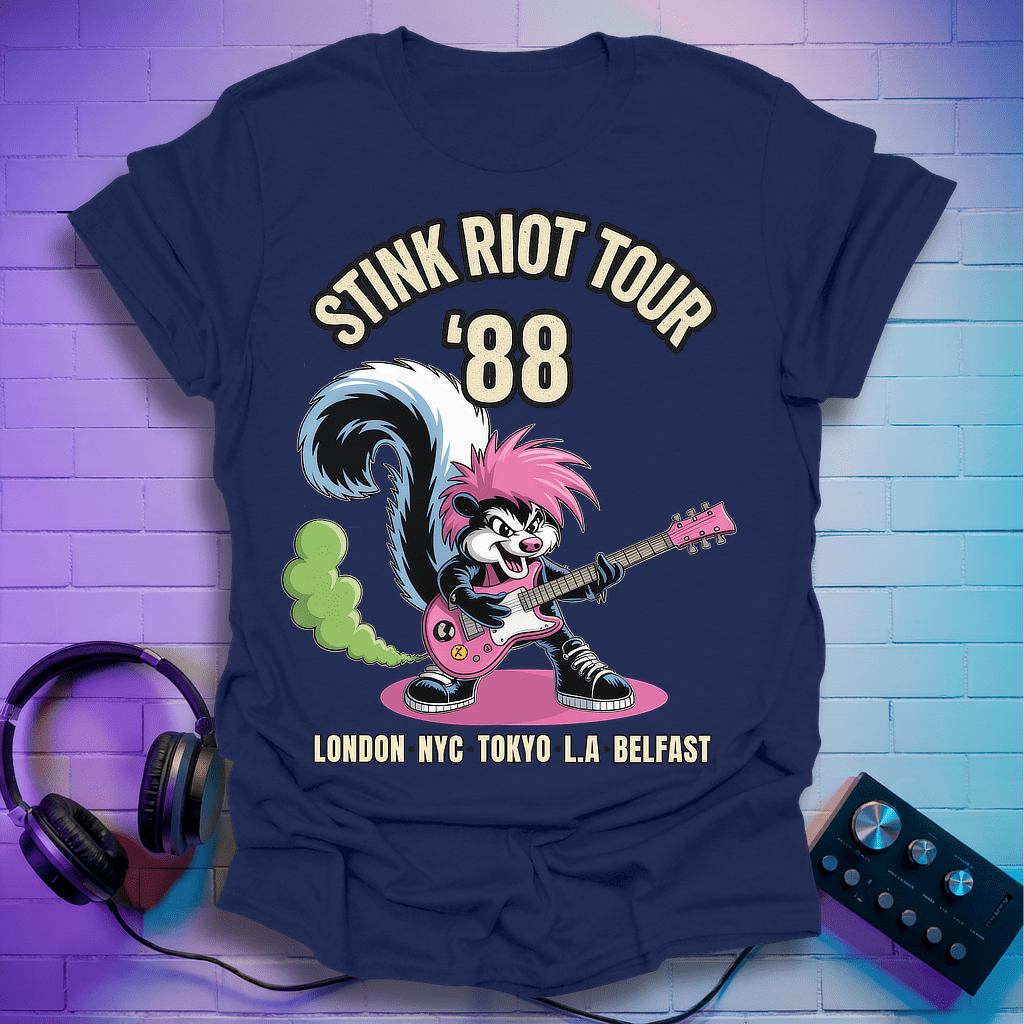 Skunk Punk Riot Tour T-Shirt