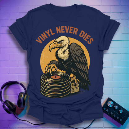 Vinyl Never Dies – Vulture Edition T-Shirt