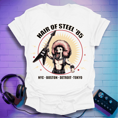 Hair of Steel – Poodle Tour ’87 T-Shirt