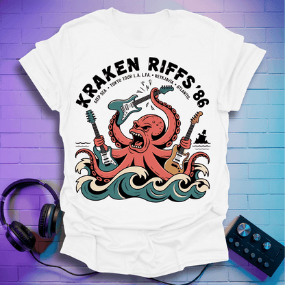 Kraken Riffs ’86 Octopus T-Shirt