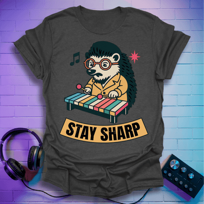 Porcupine Xylophone Beatnik T-Shirt