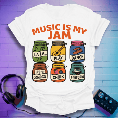 Music Is My Jam - T-Shirt