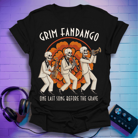 Grim Fandango – One Last Song Before the Grave T-Shirt