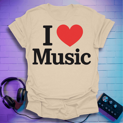 I Love Music T-Shirt –