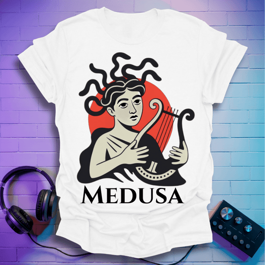 Harp of Medusa – Greek Mythology T-Shirt