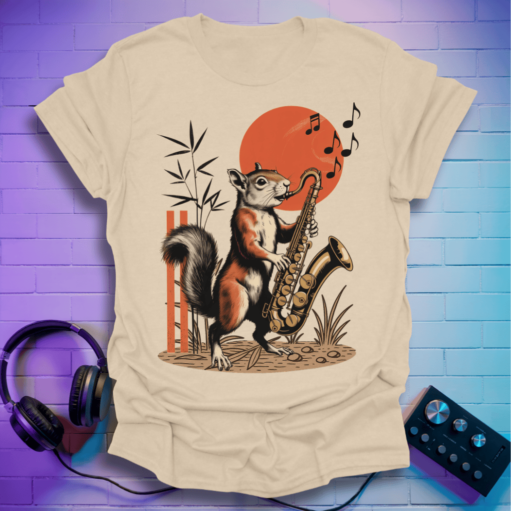 The Jazz Squirrel T-Shirt