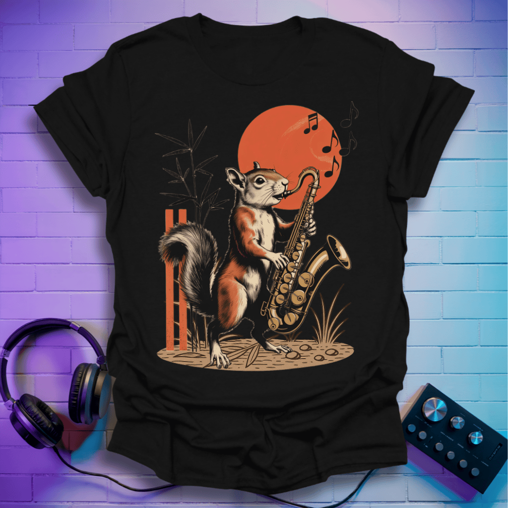 The Jazz Squirrel T-Shirt