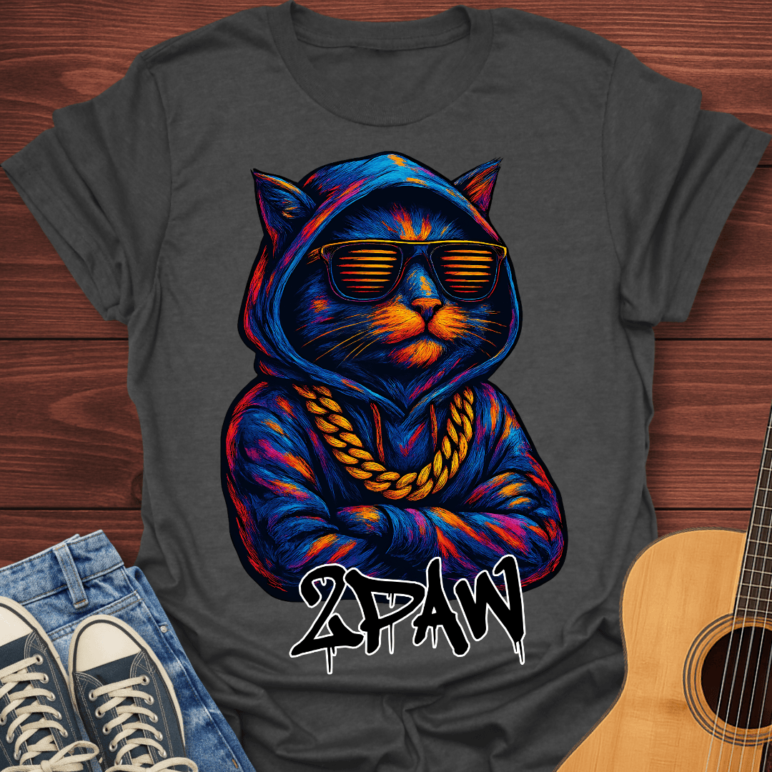 2PAW Cat Hoodie T-Shirt