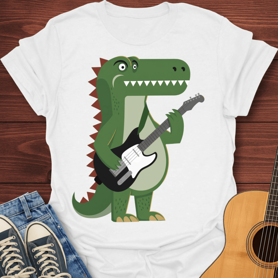 Crocodile Guitar T-Shirt