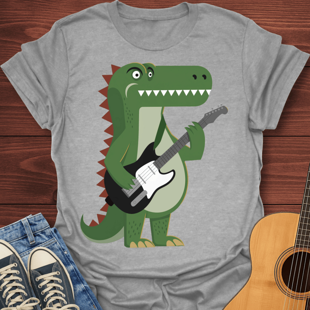 Crocodile Guitar T-Shirt