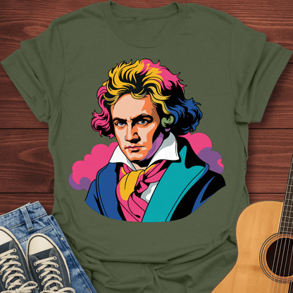 Beethoven Pop Art T-Shirt
