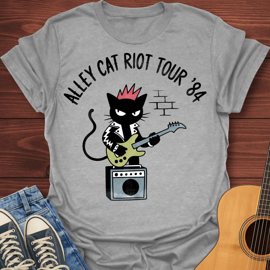 Alley Cat Riot Tour '84 T-Shirt