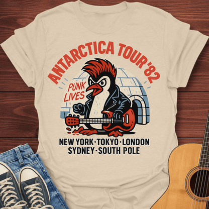 Antarctica Tour ’82 Penguin T-Shirt