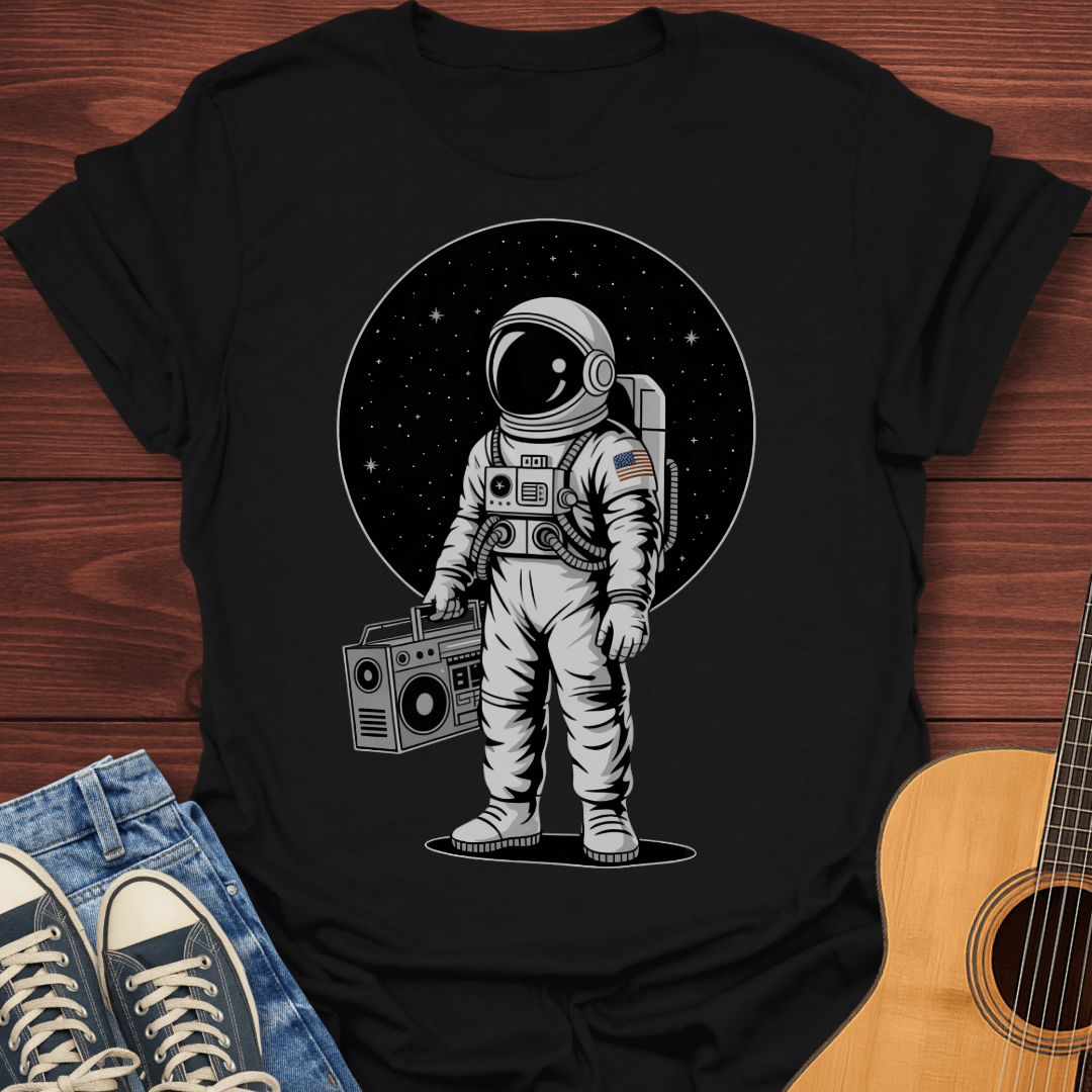 Boom Box Astronaut T-Shirt