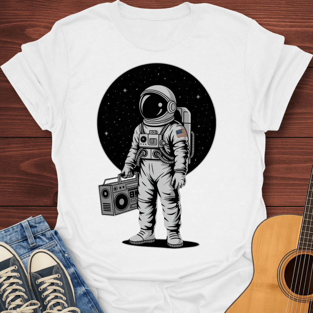 Boom Box Astronaut T-Shirt