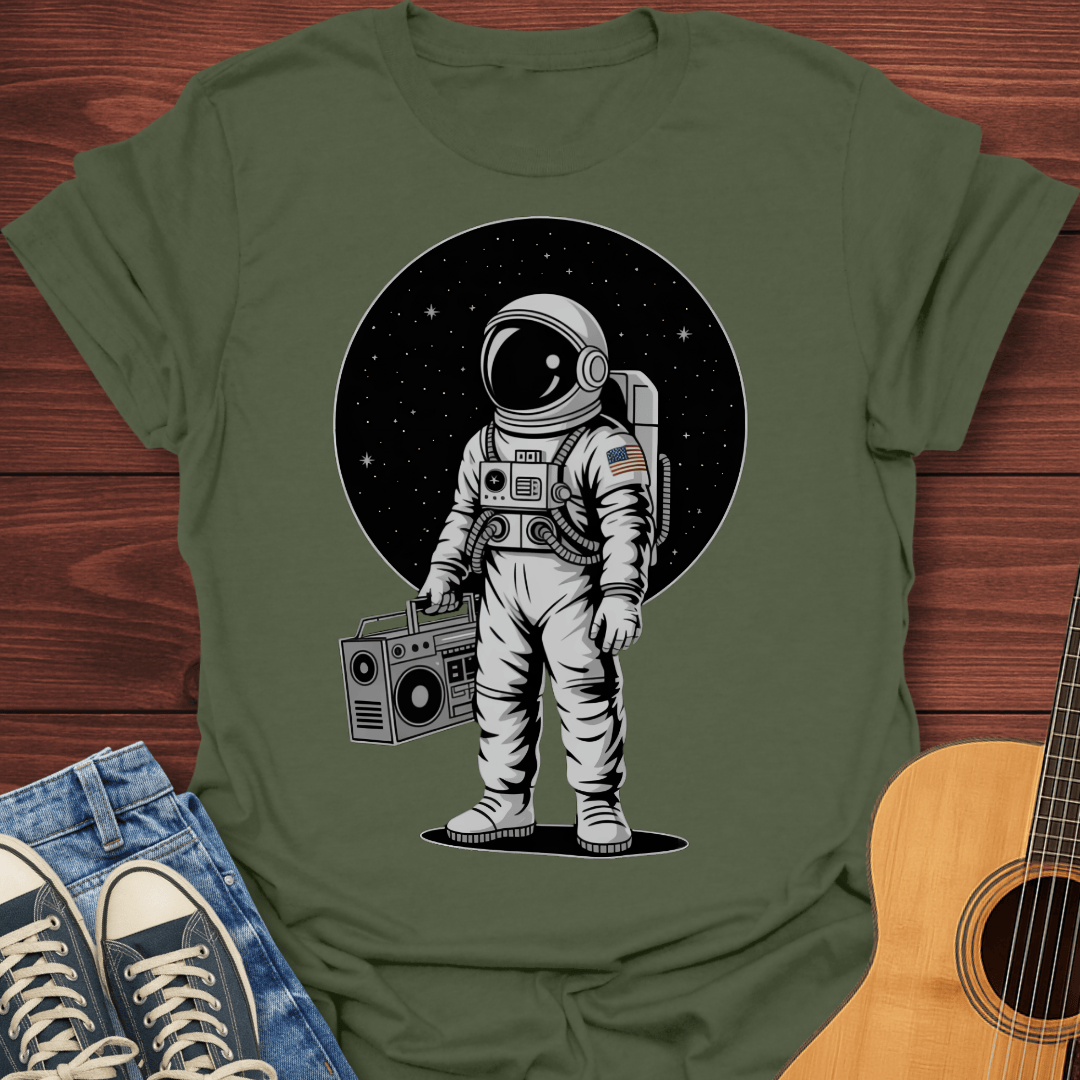 Boom Box Astronaut T-Shirt
