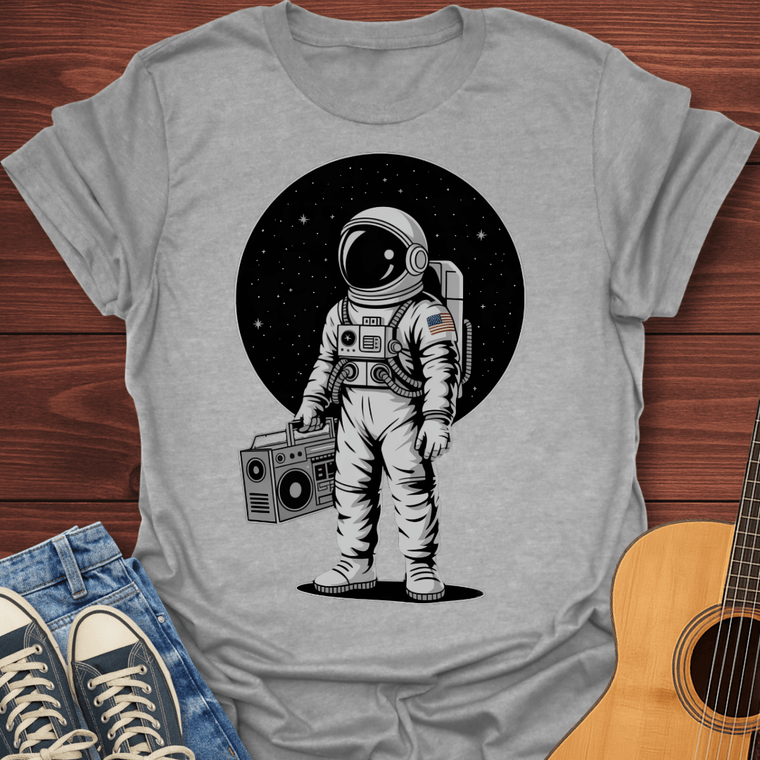 Boom Box Astronaut T-Shirt