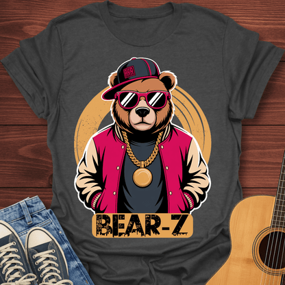 Bear-Z Hip-Hop Animal Graphic T-Shirt