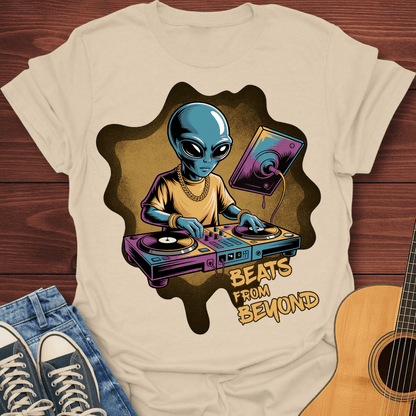 Beats From Beyond – Alien DJ T-Shirt