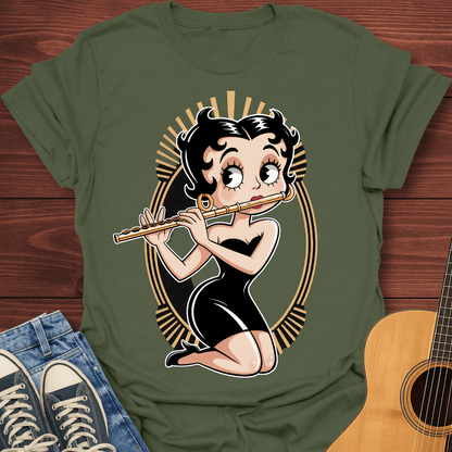 Betty on the Flute T-shirt
