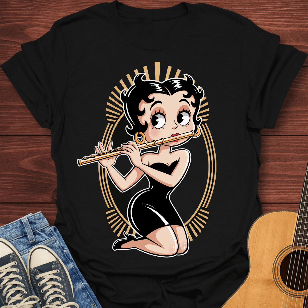Betty on the Flute T-shirt