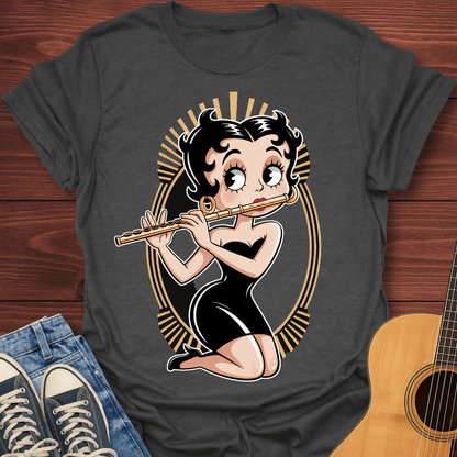 Betty on the Flute T-shirt