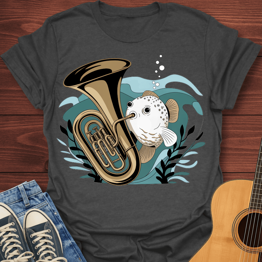 Tuba Blowfish T-Shirts
